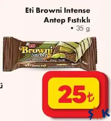 ETİ BROWNİ INTENSE ANTEP FISTIKLI KEK 35 G fiyat ve kampanya bilgisi